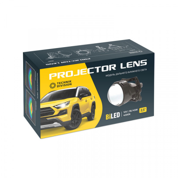��-����� 12V 2.5" LED 4300K 1CH 36W/45W TECHNIK DIVISION 24���. MTF