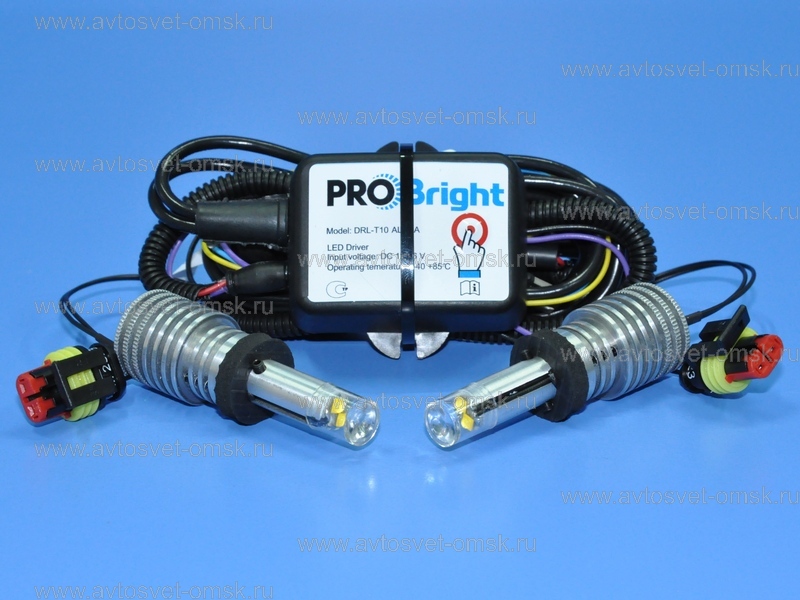   12V W5W 16W 5000K DRL-T10 ALPHA ProBright