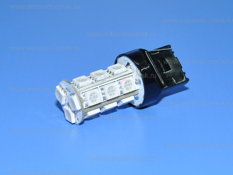 ��������� ������������ 12V W21W RED 18SMD 5050 UU