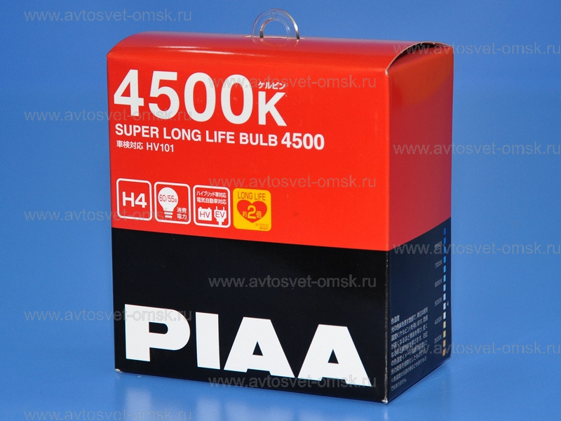 ��������� 12V H4 60/55W 4500K SUPER LONG LIFE (�-�) HV-101 PIAA