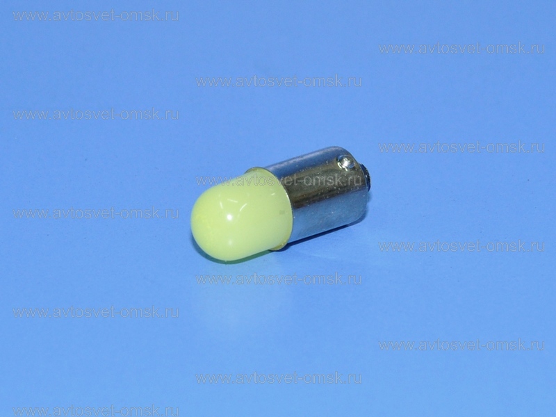 ��������� ������������ 12V BA9s WHITE 1COB 3D UU