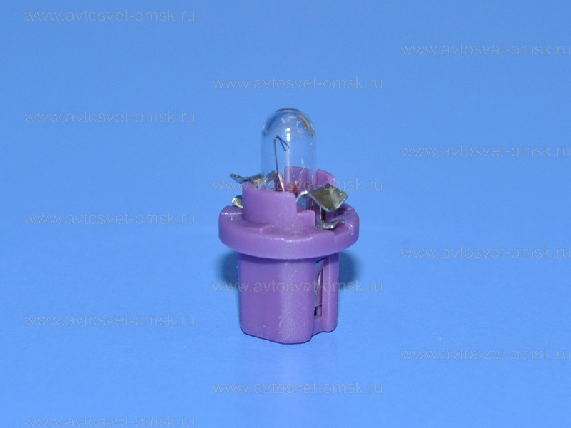 ��������� 12V BAX0,4W BX8.5d Blue lilac 17006 Narva