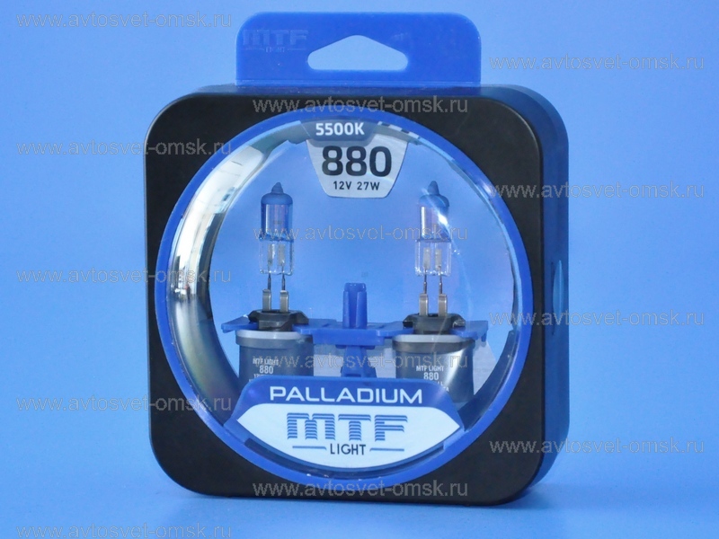 ��������� 12V H27 27W 5500K PALLADIUM (�-�) HPA1280 MTF