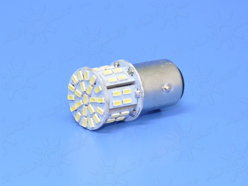 ��������� ������������ 12V P21/5W WHITE 50SMD 3014 ���