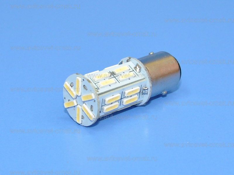 ��������� ������������ 24V P21/5W WHITE 26SMD 7014 UU