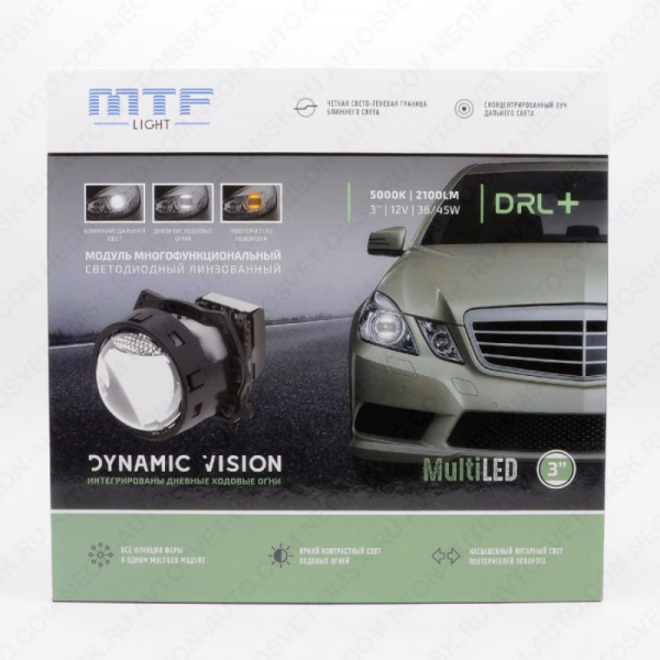 ��-����� 12V 3.0" LED 5000K 1CH 36W/45W DYNAMIC VISION MULTILED 24���. MTF