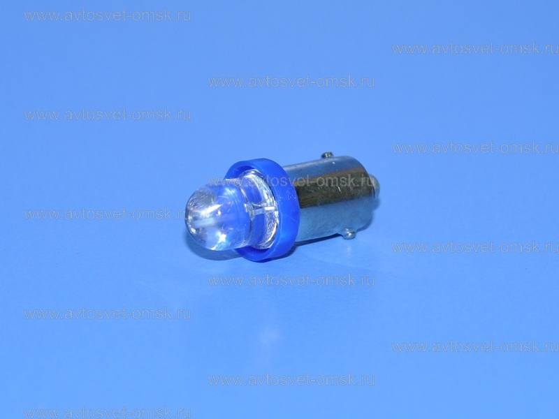 ��������� ������������ 24V BA9s BLUE 1LED-L UU