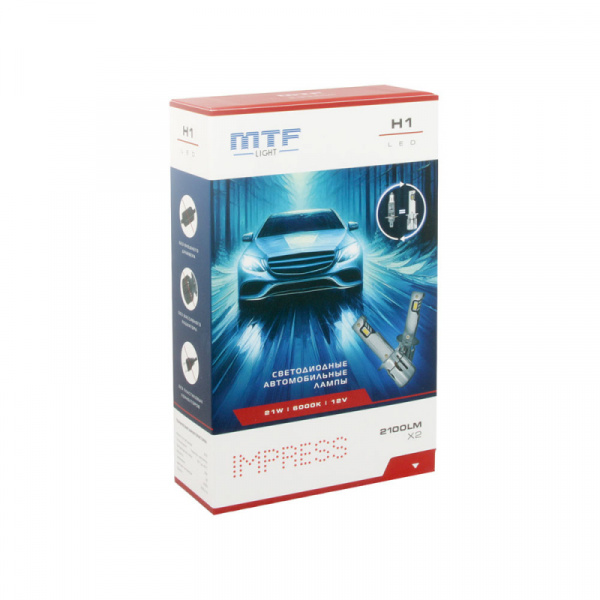 ��������� ������������ 12V H1 IMPRESS 6000K HT01K6 MTF