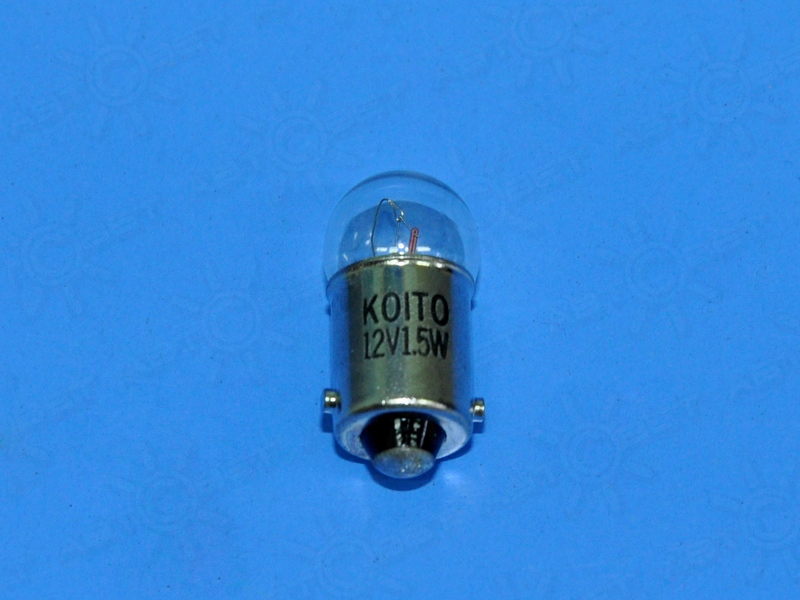  12V R1.5W BA9s 1255 Koito