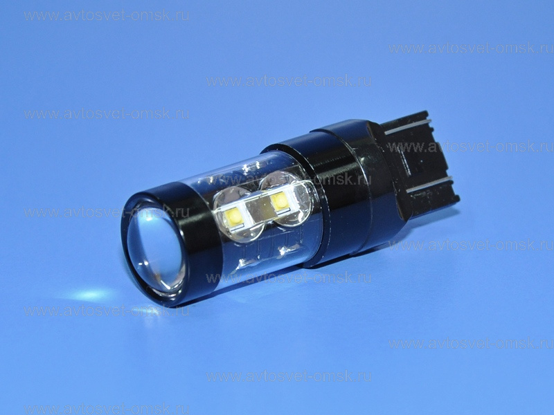 ��������� ������������ 12V W21/5W WHITE 12CREE UU