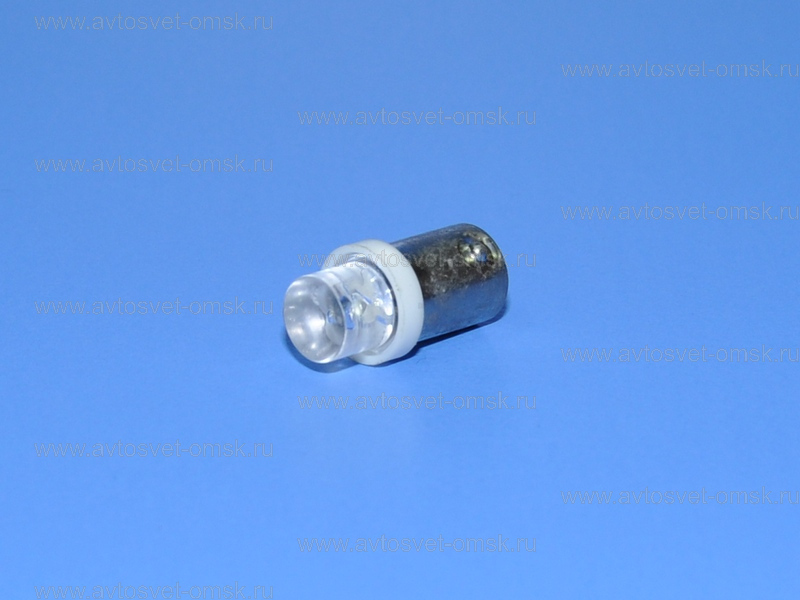 ��������� ������������ 12V Ba9s WHITE 1LED ���