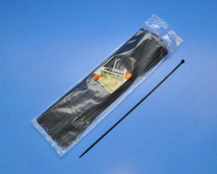 ������ ���������� 4.8*400 BLACK (100��) 57-0401 ProConnect
