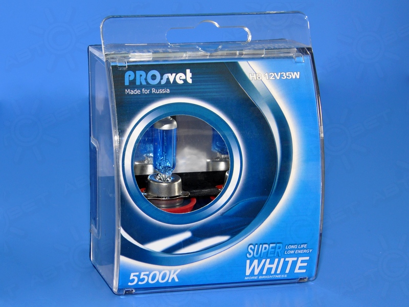 ��������� 12V H8 35W Super White ProSvet