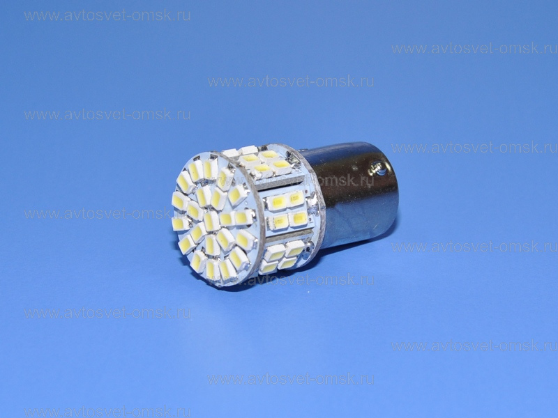 ��������� ������������ 12V P21W WHITE 50SMD 3014 ���