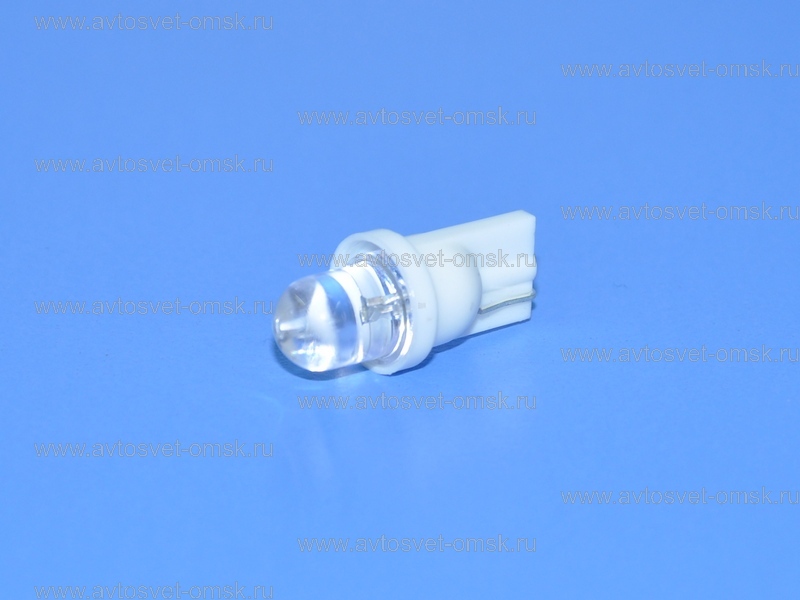 ��������� ������������ 24V T10 WHITE 1LED-L UU