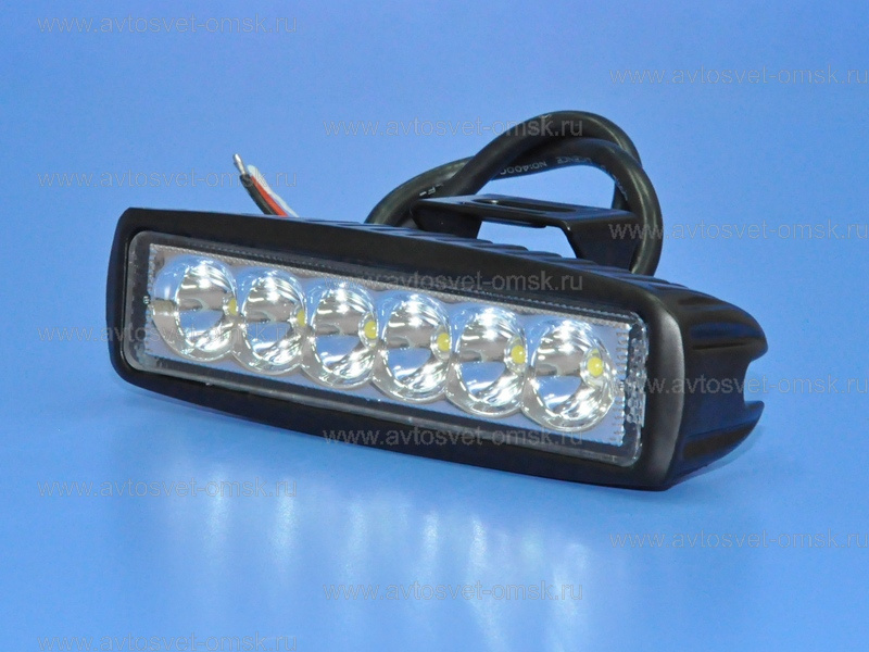 ���� ������������ ������� 12-24V 18W 6CREE W106S-CH