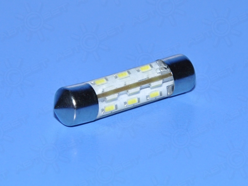 ��������� ������������ 12V �36 WHITE 24SMD 3014 Crystal ���