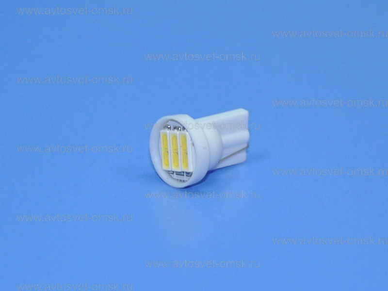 ��������� ������������ 24V T10 WHITE 3SMD 7014 UU