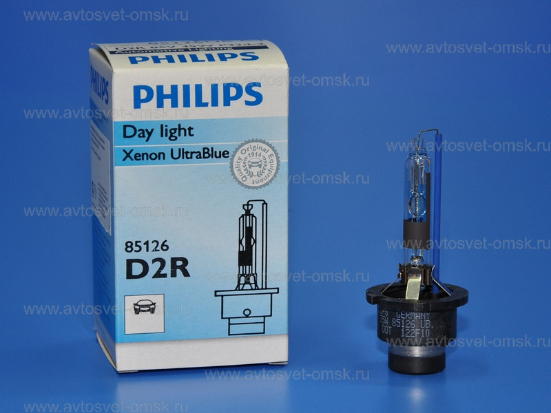 ����� ���������� D2R 6000K Ultra Blue 85126UB Philips
