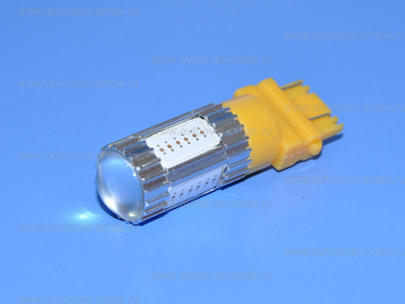 ��������� ������������ 12V PY27/7 17W YELLOW 4COB+1CREE-L CRL