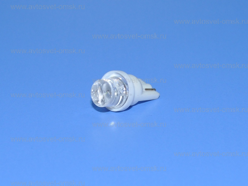 ��������� ������������ 12V T10 WHITE 1LED ���