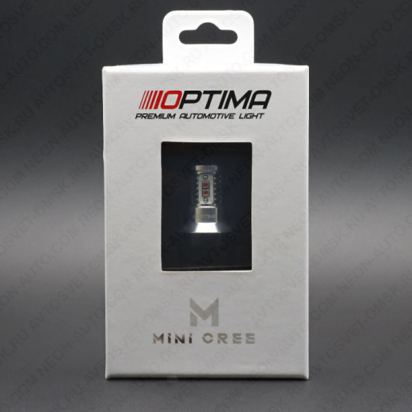 ��������� ������������ 12V W21/5W RED 10CREE CanBus Optima