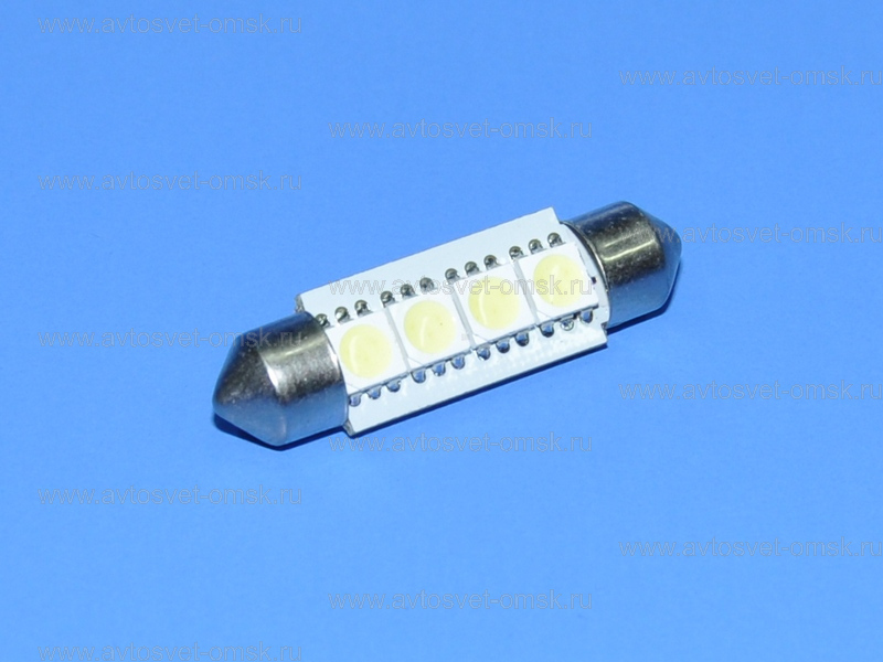 ��������� ������������ 12V �39 WHITE 4SMD 5050 ���
