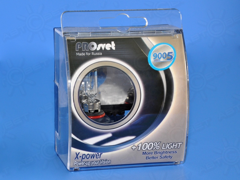 ��������� 12V HB3 60W+150% X-POWER ProSvet