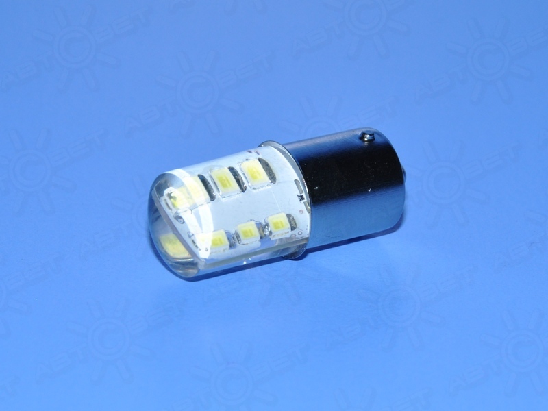 ��������� ������������ 12V P21W WHITE 12SMD 2835 ���